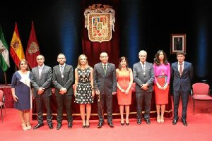 Equipo de Gobierno del PP de la nueva Corporación de Huércal-Overa.