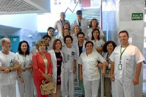 Algunos de los profesionales que trabajan en El Toyo 