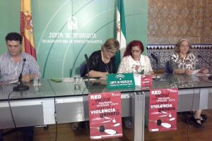 Liberio López, Francisca Serrano, Rosario López y Emilia Jiménez.