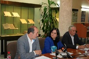 Presentación de la iniciativa esta semana en el Archivo Histórico. 