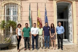 María Ángeles Ruiz (Gicar), Pedro José Venzal (Gicar), Salvador Hernández (Gicar), Salvador Alarcón (PP), Felipe Cayuela (Gicar), Ana María Moreno (G