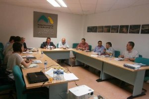 reunión en la sede de la Mancomunidad del Valle del Almanzora. La voz