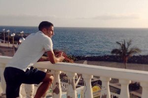 Edgar, en su tierra natal.