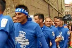 La gran fiesta del ascenso del Real Oviedo a Segunda División.