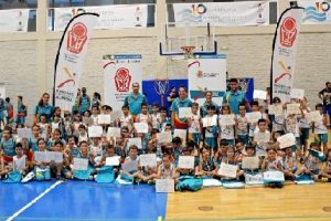 Los componentes del pequebasquet.