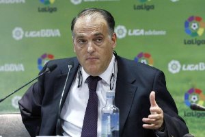 Javier Tebas, presidente de la LFP. 