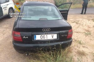 Vehículo detectado en la operación