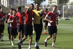 Joaquín y Gianfranco bromean ante la cámara de LA VOZ.