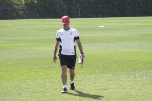 Miguel Rivera este miércoles en La Vega.