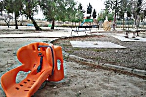 Estado del parque que será remodelado con una inversión de 151.189 euros /S. Albojenses