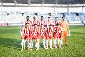 Un once del Almería B.