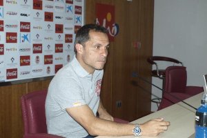 Sergi, este viernes en rueda de prensa.