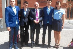 El equipo de La Salle que se ha proclamado ganador.