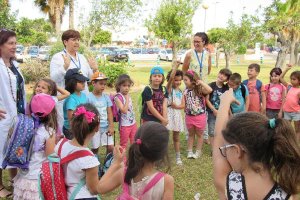 Alumnos que han visitado el hospital.