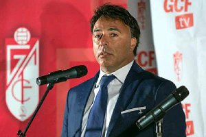Quique Pina, presidente del Granada.
