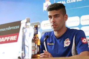 El jugador del Depor.