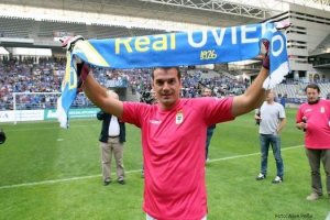 Esteban en el Oviedo.