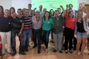 Acto público de IU en La Gangosa.