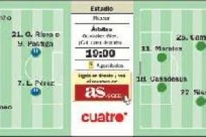 El partido será ofrecido en abierto por CUATRO.