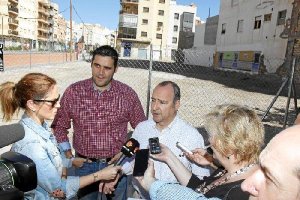 Luis Rogelio Rodríguez, ayer, en Avenida de Vilches.