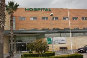 La herida fue trasladada al hospital La Inmaculada.