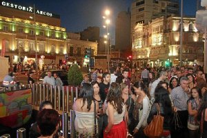 Imagen de la pasada edición de la Noche en Blanco