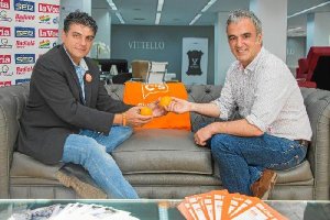 El candidato de Ciudadanos a la alcaldía de la capital, Miguel Cazorla, durante la entrevista. 