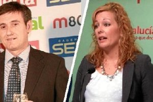 Manuel cortés y Teresa Piqueras.