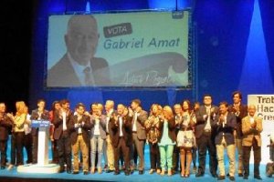 Presentación del Partido Popular de Roquetas de Mar en el teatro auditorio. 