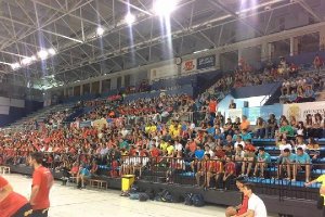 Ambientazo en el Palacio.