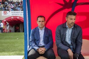 Sergi con Ramón De Quintana.