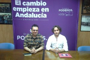 Raúl Quinto y Antonio Heras en la rueda de prensa