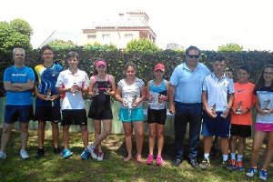 Han sido unos días del mejor tenis canterano en El Ejido.