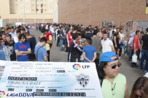 Una afición muy solidaria.