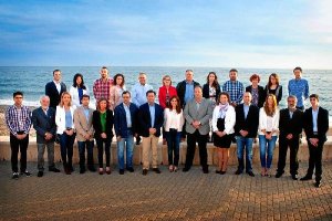 Integrantes de la candidatura del PP.