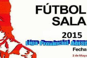 Cartel de la final de la Liga.