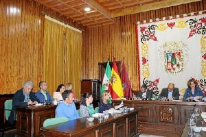 Imagen del Pleno celebrado en el Ayuntamiento.