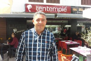 En la terraza de Tentempié.