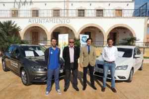 Alcalde de Huércal en la presentación del evento.