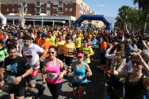 La salida de la prueba reina.