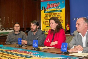 Presentación del cartel del festival, ayer.