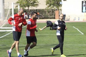 Soriano y Michel, haciendo carrera continua.