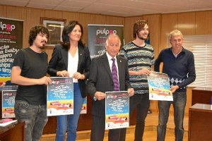 Juan y Daniel, de Monte Terror, acudieron a la presentación del festival.