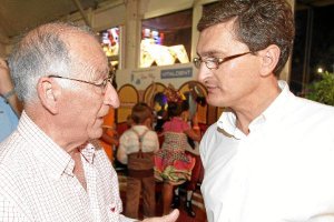 Amat y Teruel, líderes de PP y PSOE.