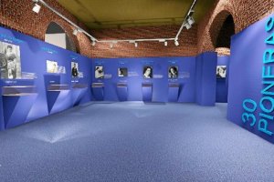 Parte de la exposición en el Centro Cultural Galileo de Madrid.