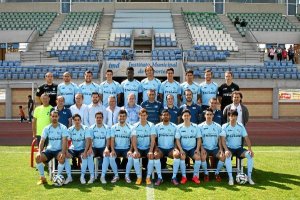 El club celeste se hizo la foto oficial en Santo Domingo.