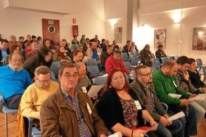 Asamblea de IU para elegir a parte de la candidatura. 
