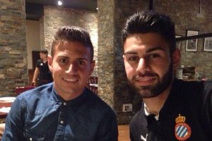 José Antonio y Rubén Duarte, juntos en Valencia.