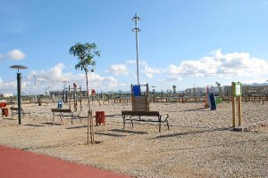 Una de las zonas infantiles del municipio.