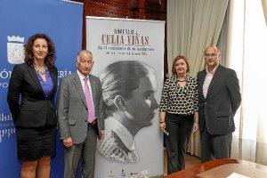 Presentación de las actividades del centenario de Celia Viñas.